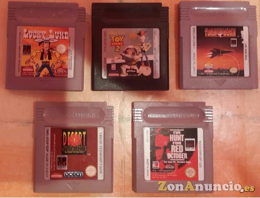 Vendo 5 juegos Nintendo Game Boy